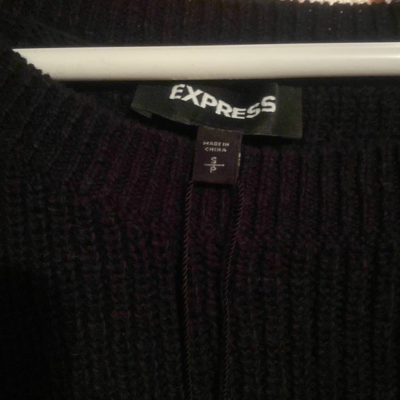 Express NWT black sweater size small - Picture 2 of 14